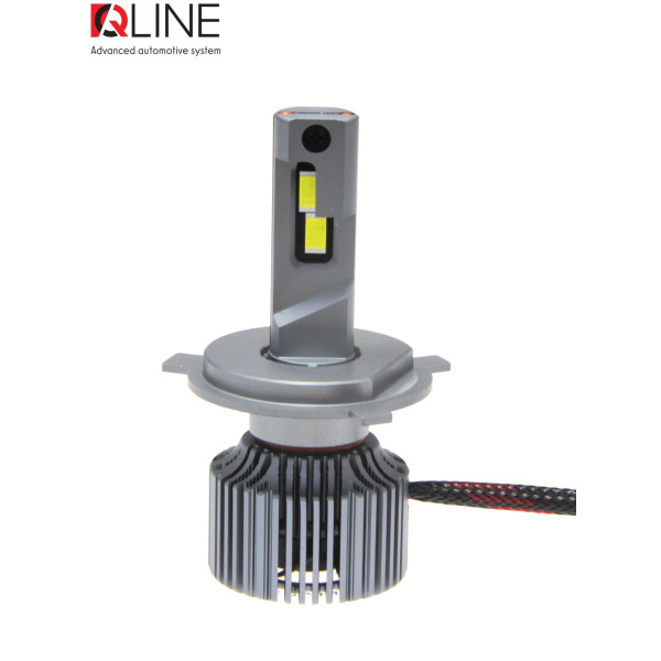 Лампы светодиодные QLine Ultra +200% 55W H4 6000K (2шт.) 24V