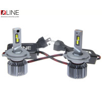 Лампи світлодіодні QLine Ultra +200% H4 55W 6000K (2шт.) 12V