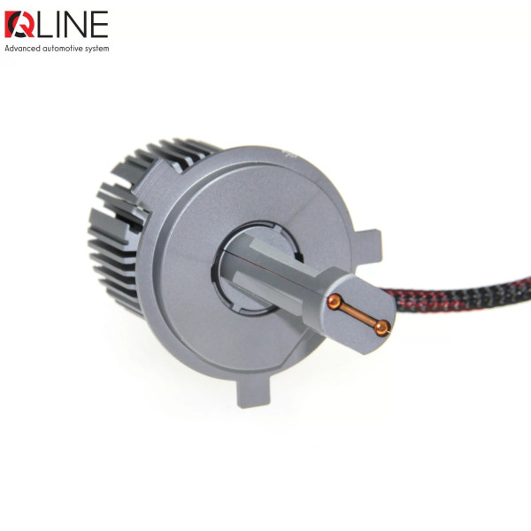Лампи світлодіодні QLine Ultra +200% H4 55W 6000K (2шт.) 12V