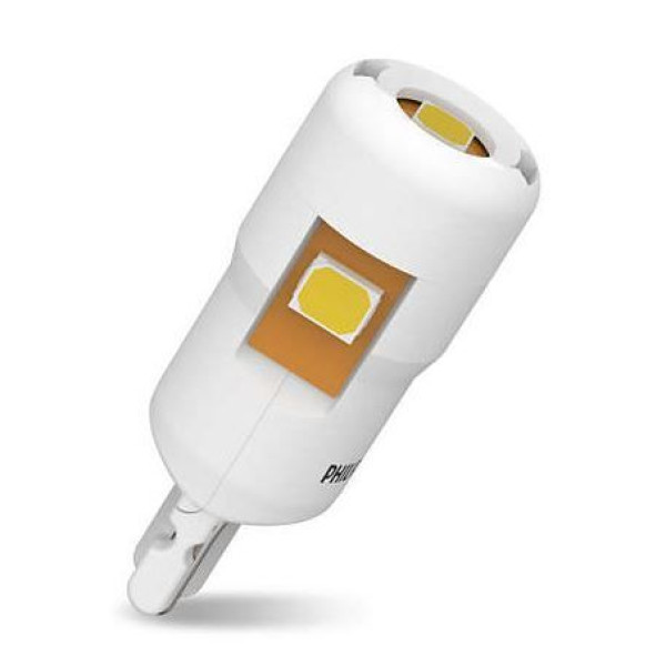 Габарит LED Philips W5W (T10) LED Ultinon Pro6000 SI 6000K 11961CU60X2 White (2шт.)