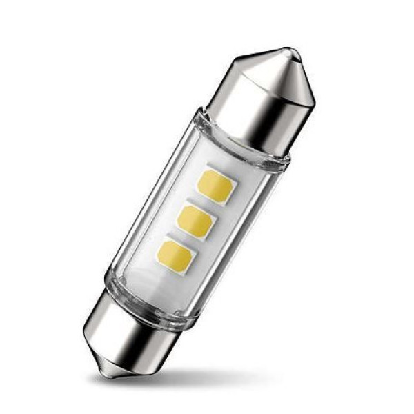 Габарит LED Philips White Ultinon Pro6000 12V C5W 38mm 6000K (1шт.) 11854CU60X1