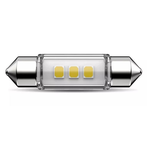 Габарит LED Philips White Ultinon Pro6000 12V C5W 38mm 4000K (1шт.) 11854WU60X1