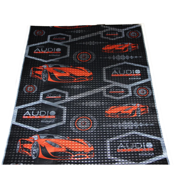 Вибропоглащающий материал Audio-System Alubutyl 4000 v2 4.0 mm (0,7х0,5)