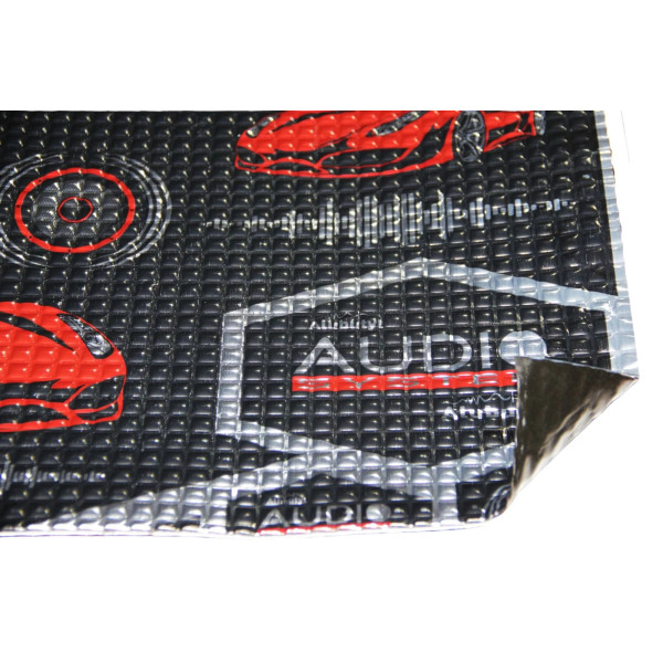 Вибропоглащающий материал Audio-System Alubutyl 4000 v2 4.0 mm (0,7х0,5)