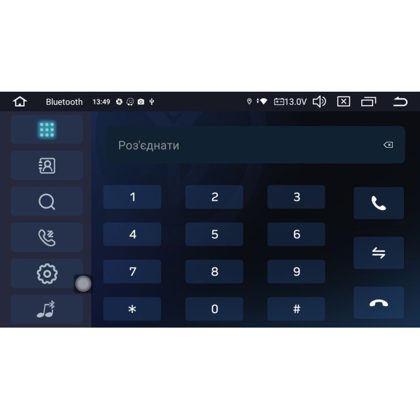 Мультимедийный центр Qline CAMR-10232 Android 12 2/32 10''