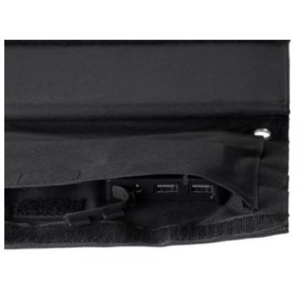 Сонячна батарея портативна КВАНТ PSB-21W 2USB 5 вольт + DC 18 вольт