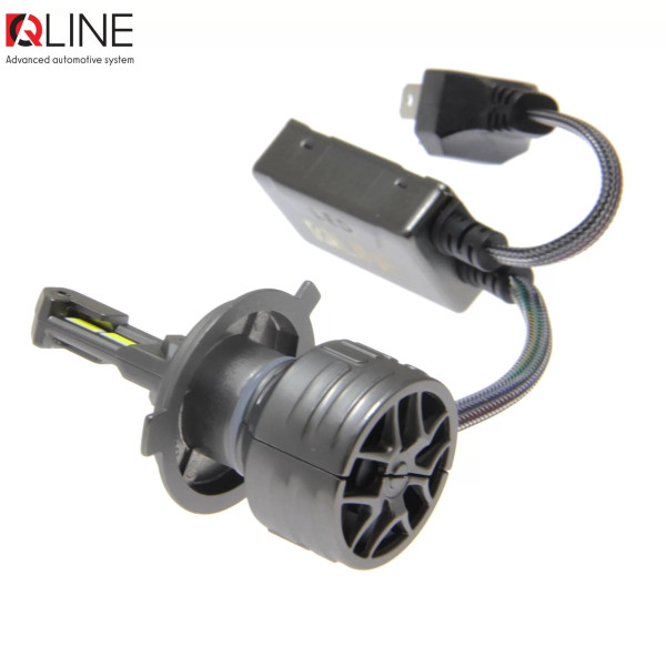 Лампи світлодіодні QLine Hight VI H4 6000K (2шт.)