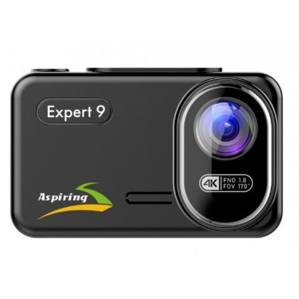 Відеореєстратор Aspiring Expert 9 Speedcam, WI-FI, GPS, 2K, 2 cameras