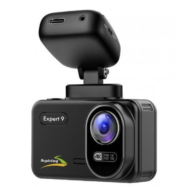 Відеореєстратор Aspiring Expert 9 Speedcam, WI-FI, GPS, 2K, 2 cameras