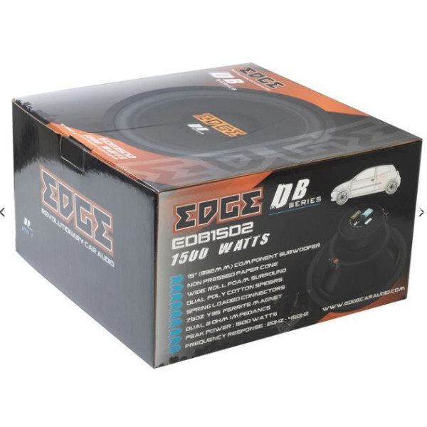 Сабвуфер EDGE EDB15D2-E0