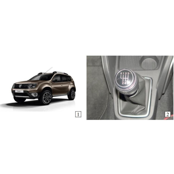 Замок КПП BEAR LOCK мех. GEAR-actual G2 2083Lb RENAULT Duster M 3KEY 2018+, 6st