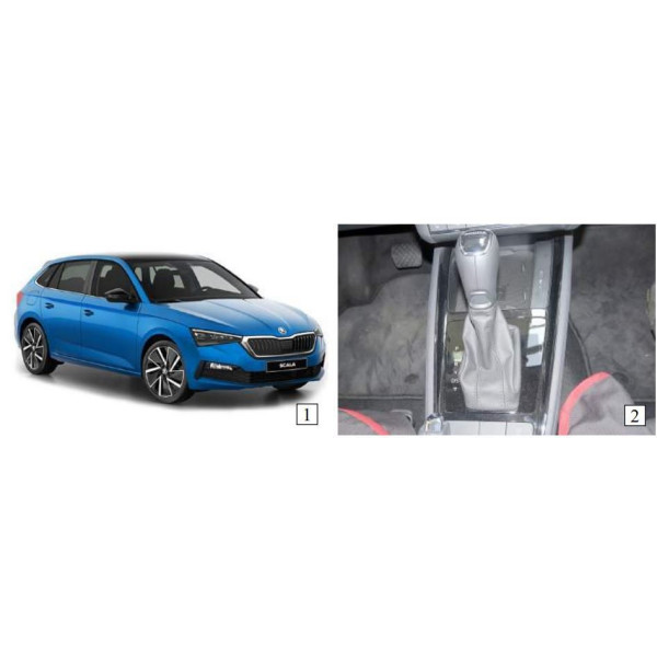 Замок КПШ BEAR LOCK мех GEAR-actual G2 2142Kb SKODA Scala A 3KEY 2019+