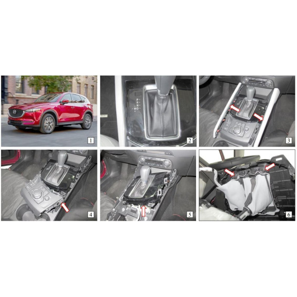 Замок КПШ BEAR LOCK механічний GEAR-actual G2 2013Ka MAZDA CX-5 A 3KEY 2016+