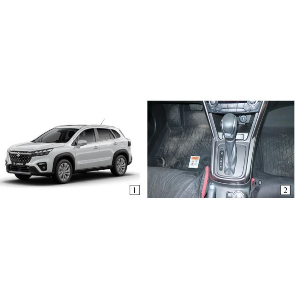 Замок КПП BEAR LOCK мех. GEAR-actual G2 2286K SUZUKI S-Cross A 3KEY 2022+