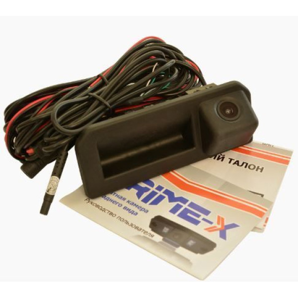 Камера заднего вида в ручку багажника Prime-X TR-07W VW, Audi, Skoda 1080P AHD/CVBS