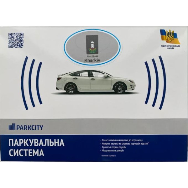 Парктроник ParkCity Kharkiv 6128C/6M белый