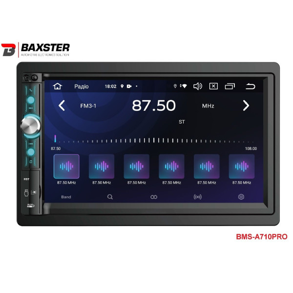 Мультимедиа 2-DIN Baxster BMS-А710PRO Android 12 2/32