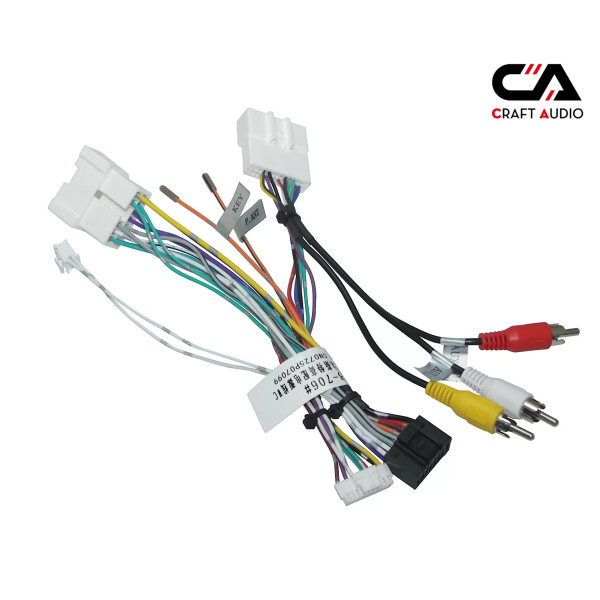 Комплект проводов для магнитол 16PIN CraftAudio CB-706# Renault