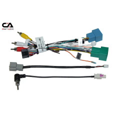 Комплект проводов для магнитол 16PIN CraftAudio CB-908#+ FTF 1.20 Fiat Strada 20+, Toro 16+
