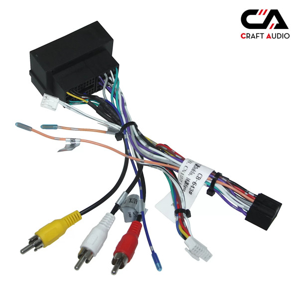 Комплект проводов для магнитол 16PIN CraftAudio CB-643# + G-RZ-FIAT52 FIAT