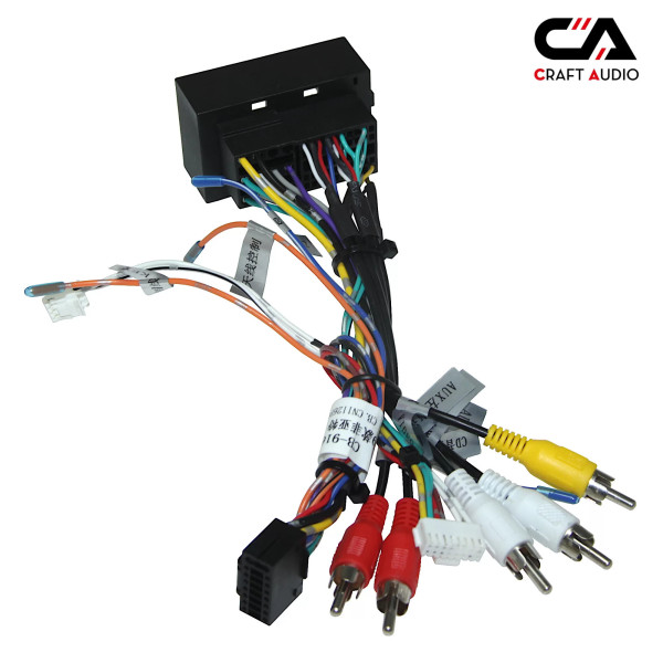 Комплект проводов для магнитол 16PIN CraftAudio CB-916# + G-RZ-FIAT52 FIAT