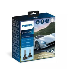 Світлодіодні лампи PHILIPS H1 11258U91X2 LED Ultinon Pro9100 +350% 12/24V (2 шт)