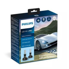 Світлодіодні лампи PHILIPS H3 11336U91X2 LED Ultinon Pro9100 +350% 12/24V (2 шт)