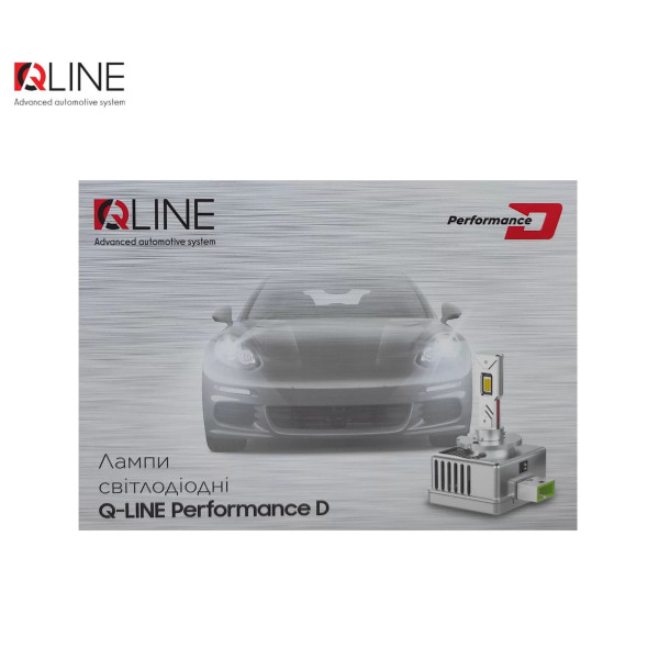 Лампи світлодіодні Qline Performance D3S 90W 6000K (2шт)