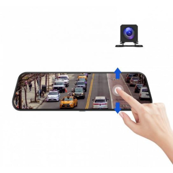Зеркало-накладка заднего вида с Full HD регистратором Aspiring Reflex 8