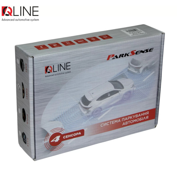 Парктронік Qline ParkSense Easy 4 білий