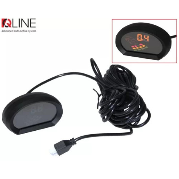 Парктронік Qline ParkSense Style 4 чорний
