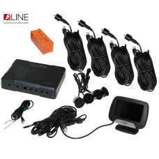 Парктронік Qline ParkSense Maxx 4 чорний