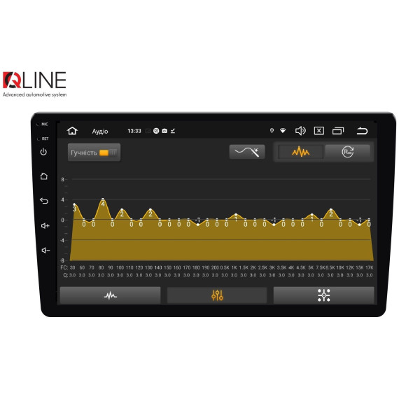 Мультимедийный центр Qline AMR-933Pro DSP Android 12 3/32 9