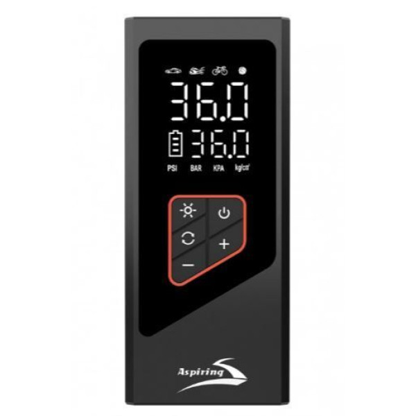 Компресор портативний Aspiring STORM 3 Powerbank 90W 30 L/min (ST.90W)