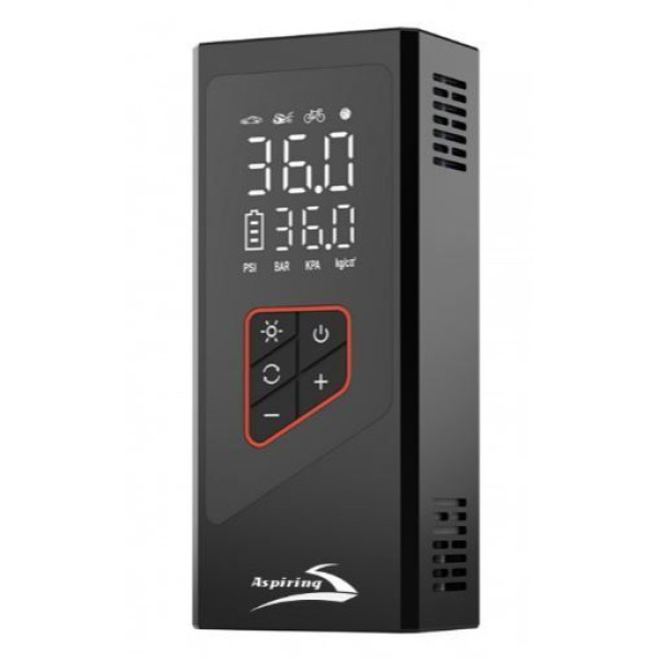 Компресор портативний Aspiring STORM 3 Powerbank 90W 30 L/min (ST.90W)