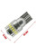 Габарит LED IDIAL 495 T10 12V 6000K LED 3030 chips Canbus (2 шт.)