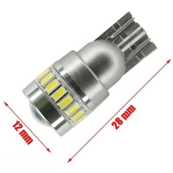Габарит LED IDIAL 495 T10 12V 6000K LED 3030 chips Canbus (2 шт.)