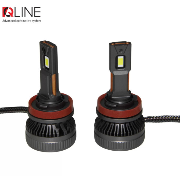 Лампи світлодіодні QLine DualVision 65W H11 6000K (2шт.)