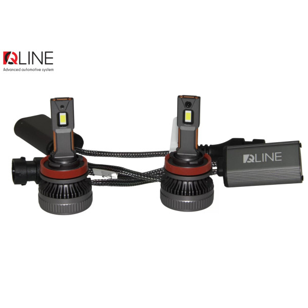 Лампи світлодіодні QLine DualVision 65W H11 6000K (2шт.)