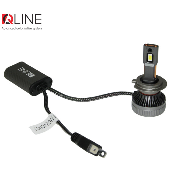 Лампы светодиодные QLine DualVision 65W H7 6000K (2шт.)
