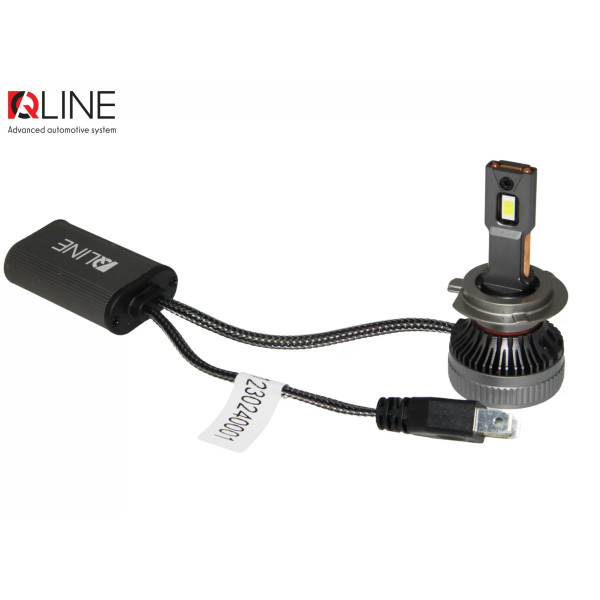 Лампы светодиодные QLine DualVision 65W H7 6000K (2шт.)
