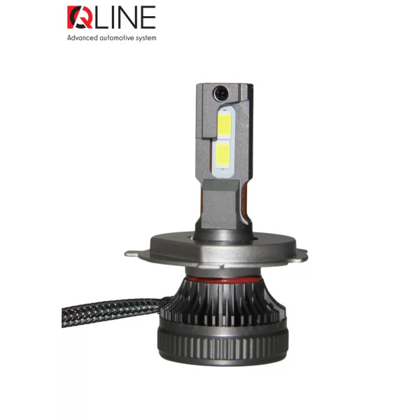 Лампи світлодіодні QLine DualVision 65W H4 24V 6000K (2шт.)