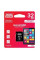 Карта пам'яті GOODRAM 32GB microCARD SDHC C10 UHS-I 100R/10W U1 + adapter