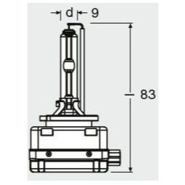 KSENON OSRAM D3S 66340CLC 35W Картон