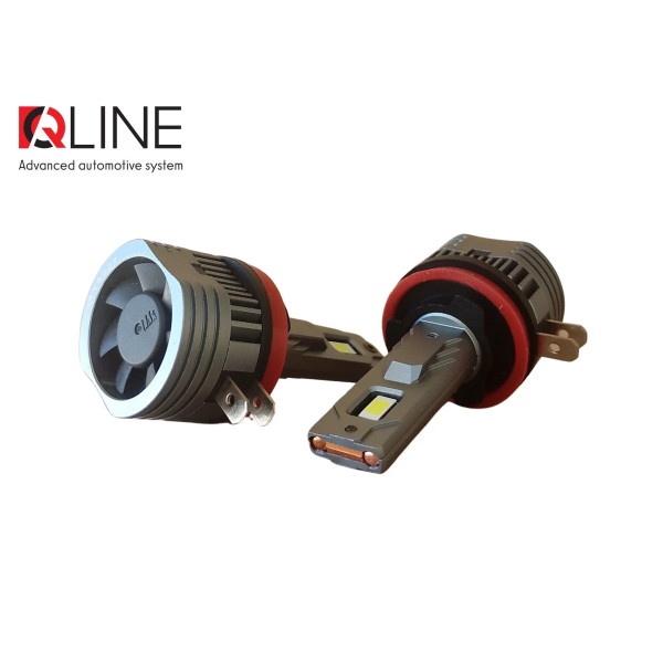 Лампи світлодіодні QLINE ALPHA H11B V3 6000K (2шт)
