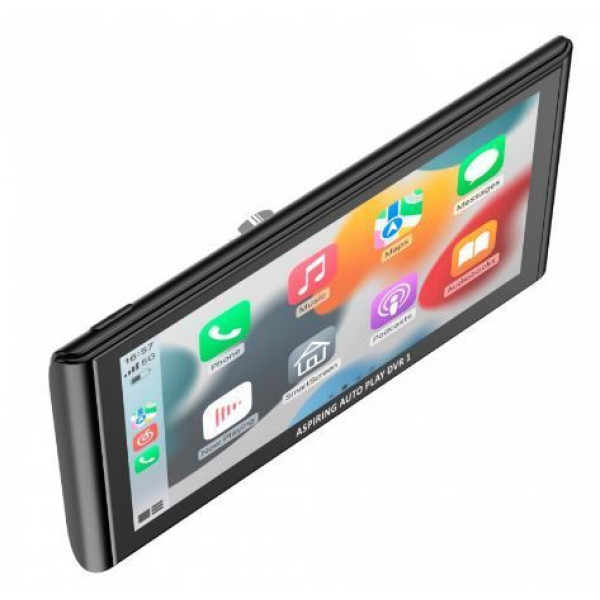 Монітор Aspiring Auto Play DVR 1, Magnet, CarPlay, Android auto