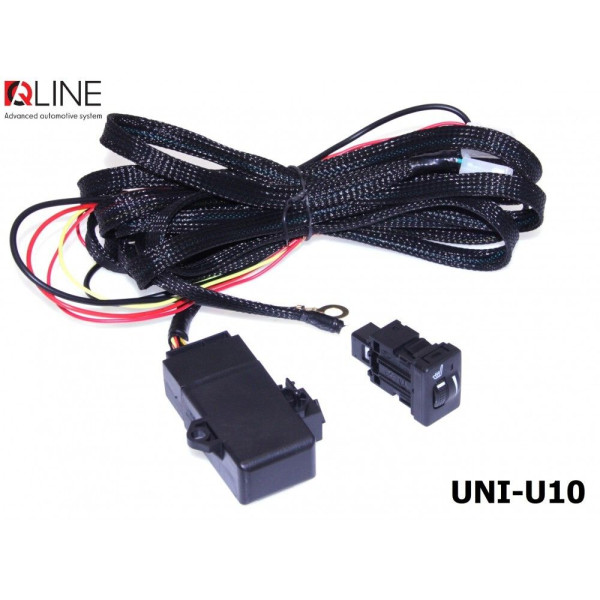 Кнопка підігріва сидінь QLine Fiber UNI-U10