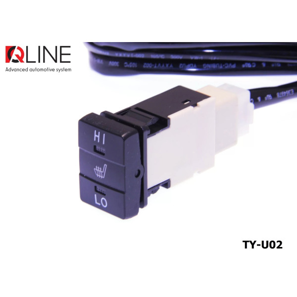 Кнопка підігріва сидінь QLine Fiber TY-U02