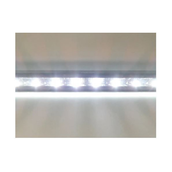 Світлодіодна фара Starlight SL-2006W-23 дальнє світло WHITE + DRL 90W 8600Lm 12/24V (59см)