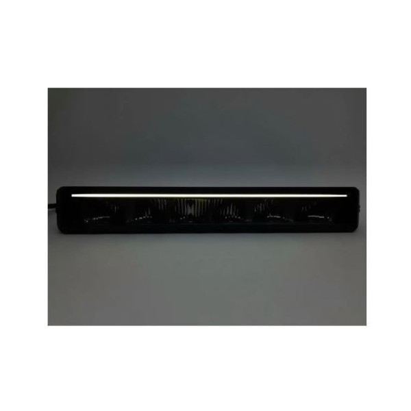 Світлодіодна фара Starlight SL-5812 дальнє світло WHITE + DRL 40W 5900Lm 12/24V (35см)